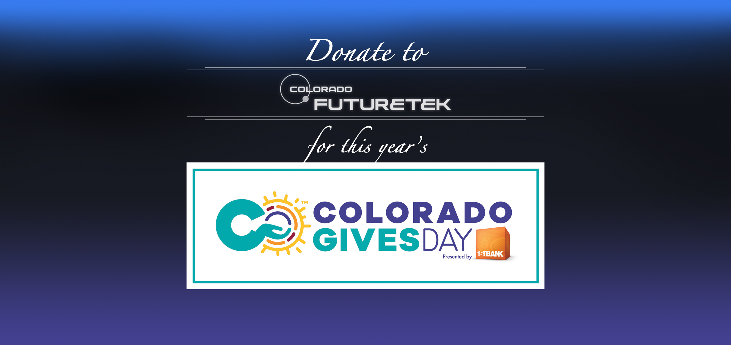 Colorado Gives Day 2025: Double your monthly gift — limited-time match!